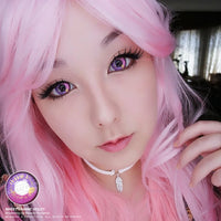 Sweety Anime Violet (1 lens/pack)-Colored Contacts-UNIQSO UK