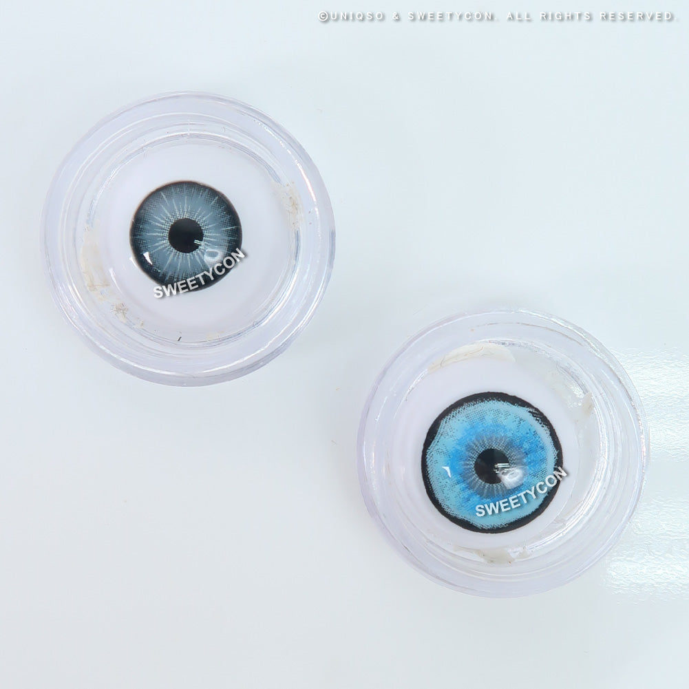Sweety Aquaman Blue (1 lens/pack)-Colored Contacts-UNIQSO UK