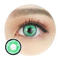 Sweety Aquaman Cyan Green (1 lens/pack)-Colored Contacts-UNIQSO UK