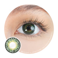 Sweety Aurelia Green (1 lens/pack)-Colored Contacts-UNIQSO UK