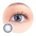 Sweety Aurora Blue colored contacts