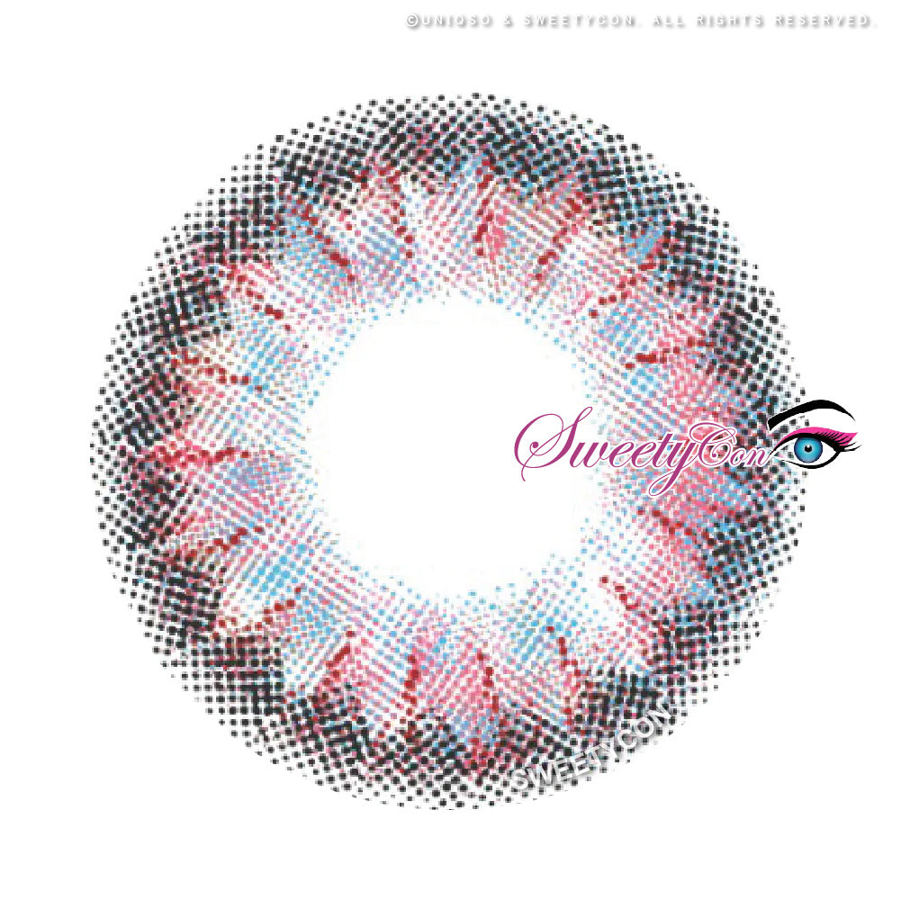 Sweety Aurora Pink (1 lens/pack)-Colored Contacts-UNIQSO UK