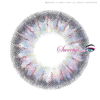 Sweety Aurora Violet (1 lens/pack)-Colored Contacts-UNIQSO UK