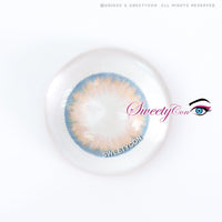Sweety Bella Blue Brown (1 lens/pack)-Colored Contacts-UNIQSO UK