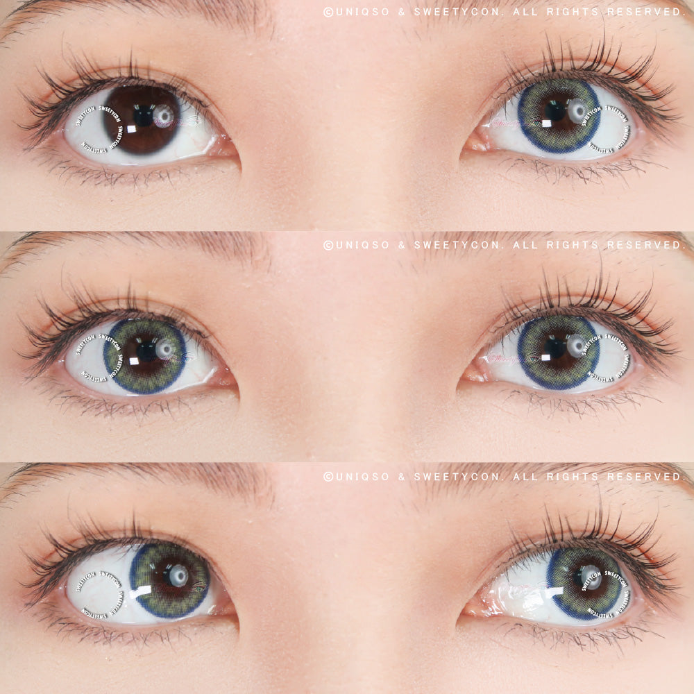 Sweety Bella Blue Grey (1 lens/pack)-Colored Contacts-UNIQSO UK