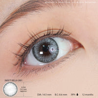 Sweety Bella Grey (1 lens/pack)-Colored Contacts-UNIQSO UK