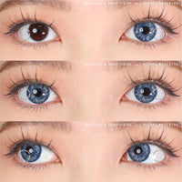 Sweety Blossom Blue Margarita colored contacts