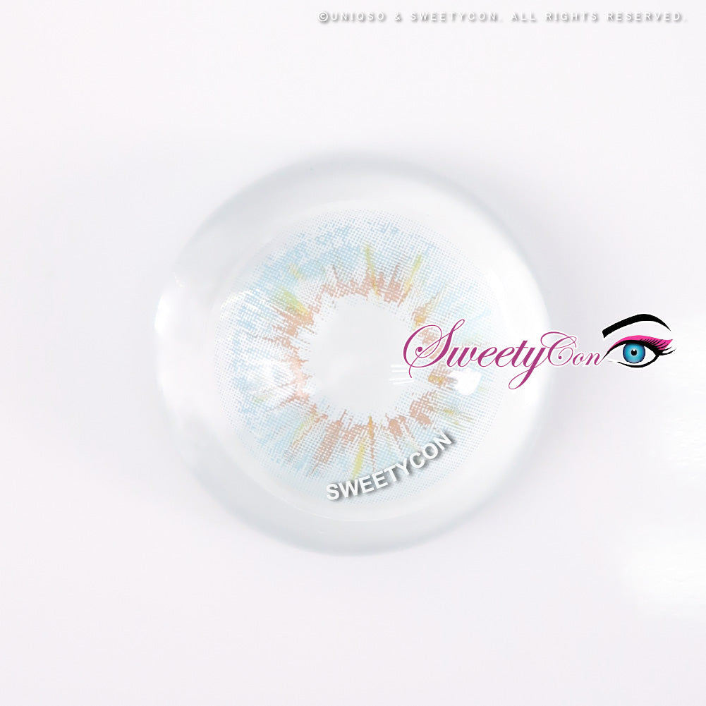Sweety Broadway Blue (1 lens/pack)-Colored Contacts-UNIQSO UK