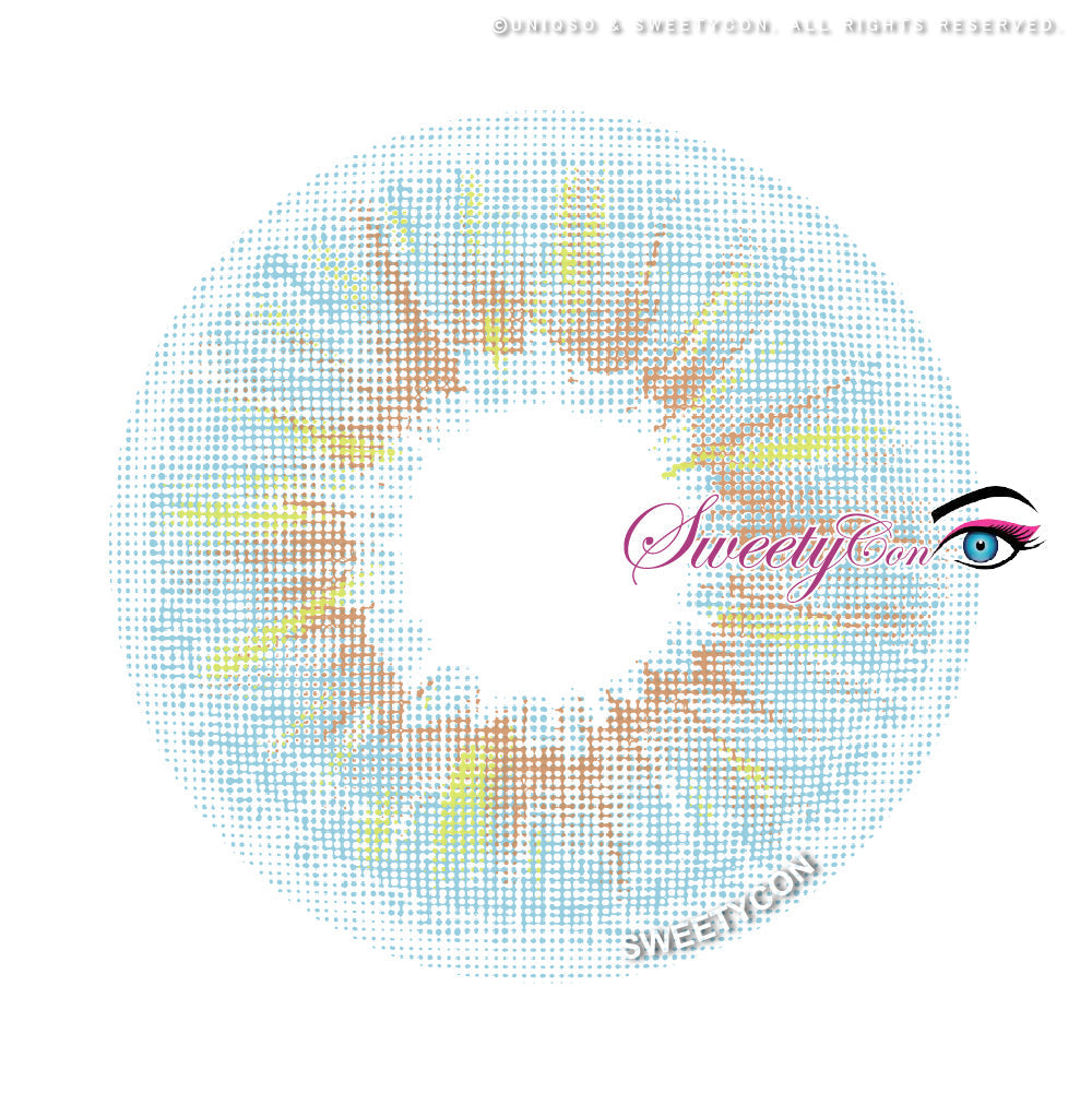 Sweety Broadway Blue (1 lens/pack)-Colored Contacts-UNIQSO UK