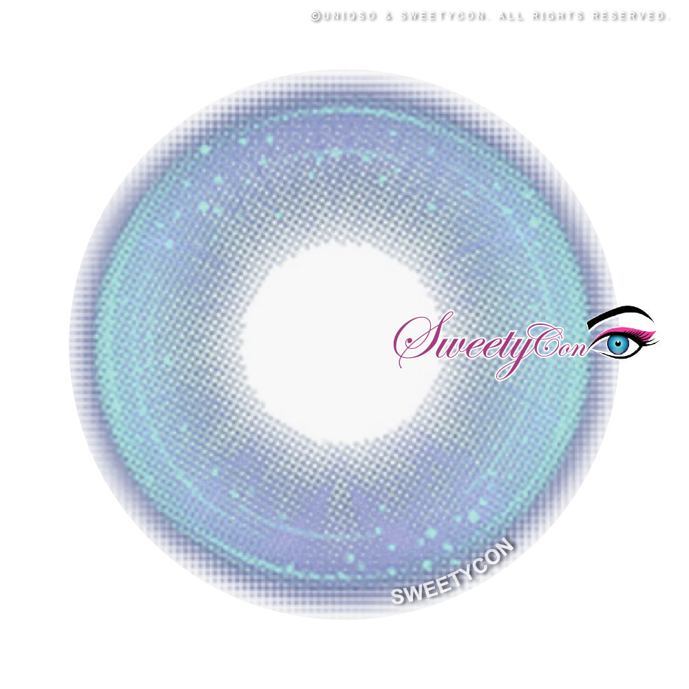 Sweety Butterfly Blue (1 lens/pack)-Colored Contacts-UNIQSO UK