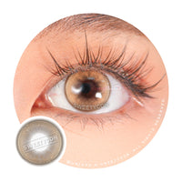 Sweety Butterfly Brown (1 lens/pack)-Colored Contacts-UNIQSO UK