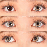 Sweety Butterfly Grey (1 lens/pack)-Colored Contacts-UNIQSO UK
