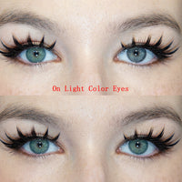 Sweety Camilla Green (1 lens/pack)-Colored Contacts-UNIQSO UK