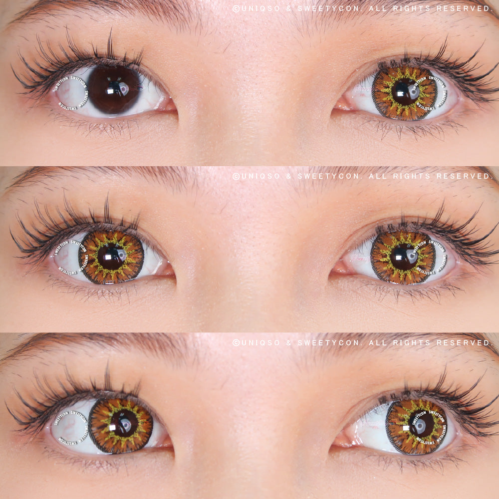 Sweety Candy Brown (1 lens/pack)-Colored Contacts-UNIQSO UK