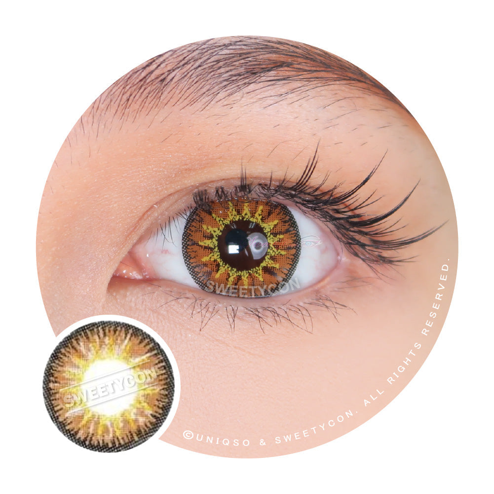 Sweety Candy Brown (1 lens/pack)-Colored Contacts-UNIQSO UK