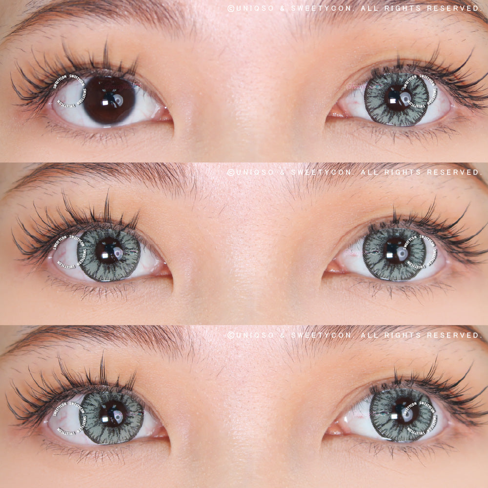Sweety Candy Grey (1 lens/pack)-Colored Contacts-UNIQSO UK