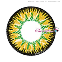 Sweety Candy Yellow (1 lens/pack)-Colored Contacts-UNIQSO UK