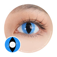 Sweety Crazy Aqua Cat (1 lens/pack)-Crazy Contacts-UNIQSO UK