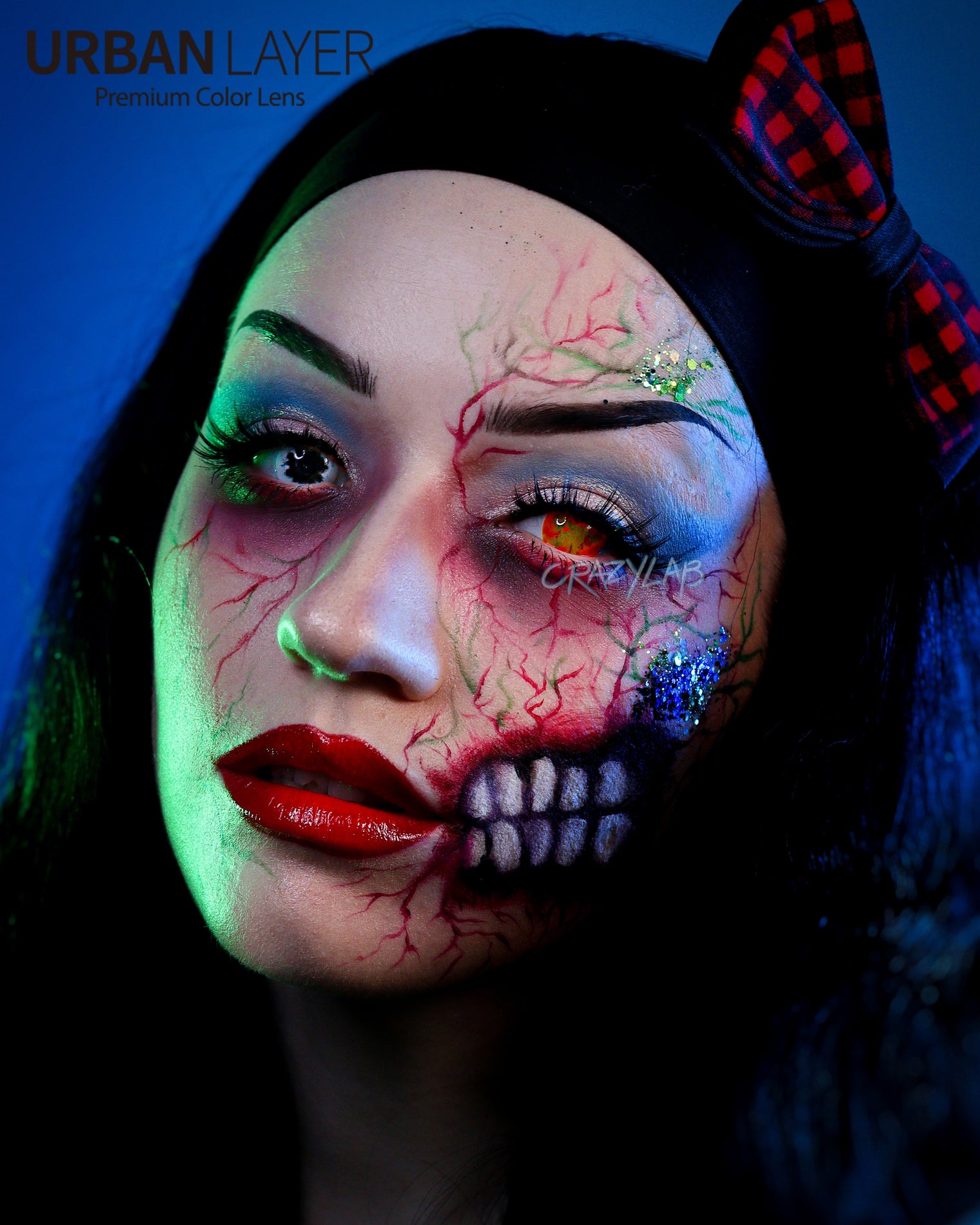 Sweety Crazy Bleeding Zombie (1 lens/pack)-Crazy Contacts-UNIQSO UK
