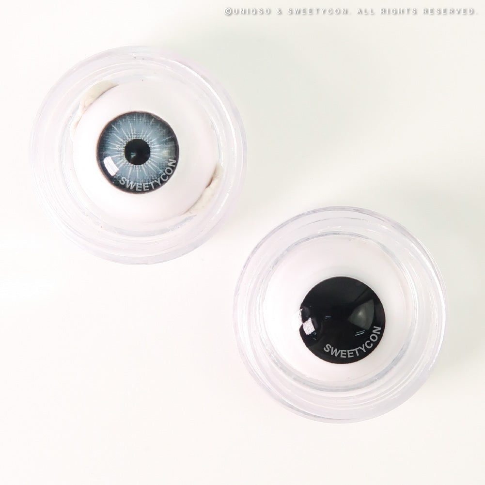 Sweety Crazy Blind Black (1 lens/pack)-Crazy Contacts-UNIQSO UK