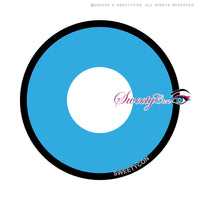 Sweety Crazy Blue Manson/ Blue Zombie (1 lens/pack)-Crazy Contacts-UNIQSO UK