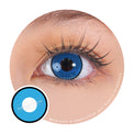 Sweety Crazy Blue Manson/ Blue Zombie (1 lens/pack)-Crazy Contacts-UNIQSO UK