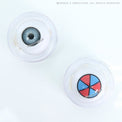 Sweety Crazy Clown (1 lens/pack)-Colored Contacts-UNIQSO UK