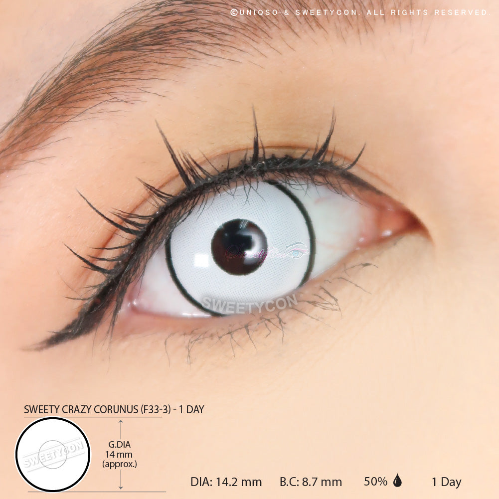 Sweety Crazy Corunus - 1 Day Disposable (1 lens/pack)-Crazy Contacts-UNIQSO UK