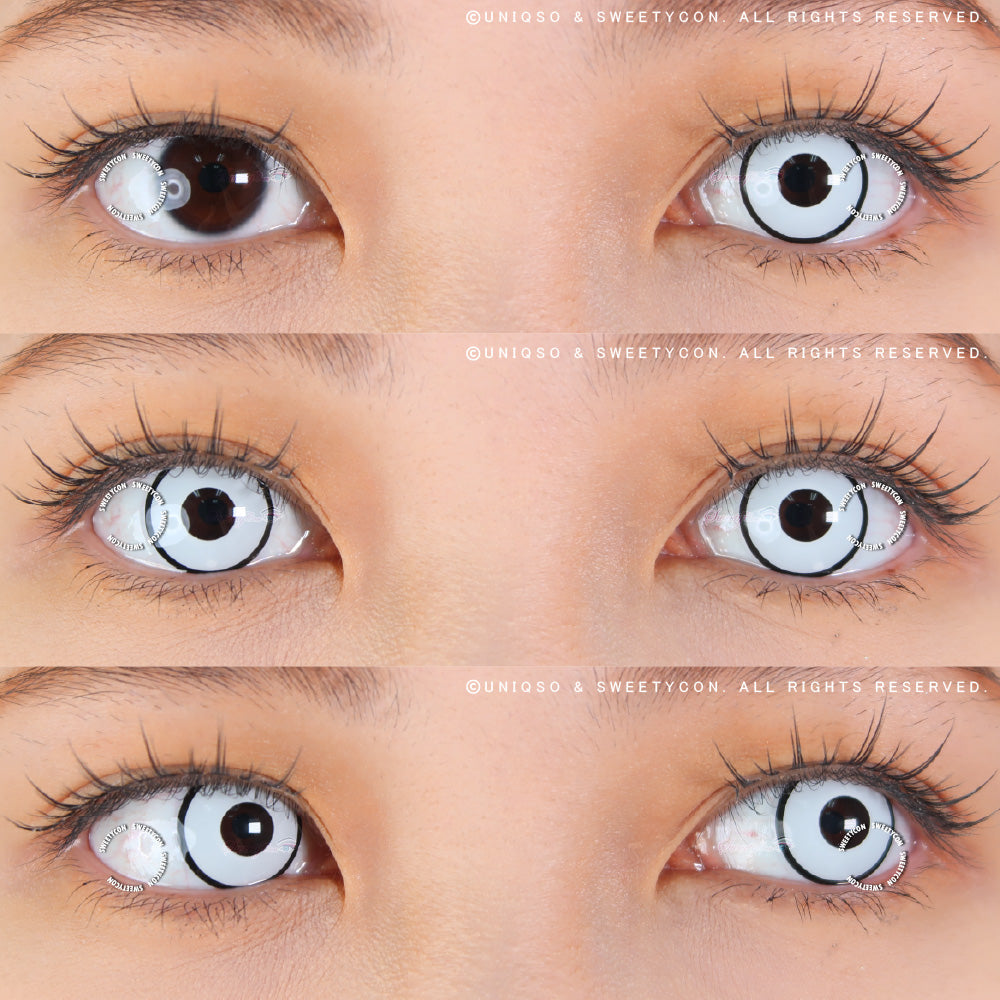 Sweety Crazy Corunus / White Zombie / Manson (1 lens/pack)-Crazy Contacts-UNIQSO UK