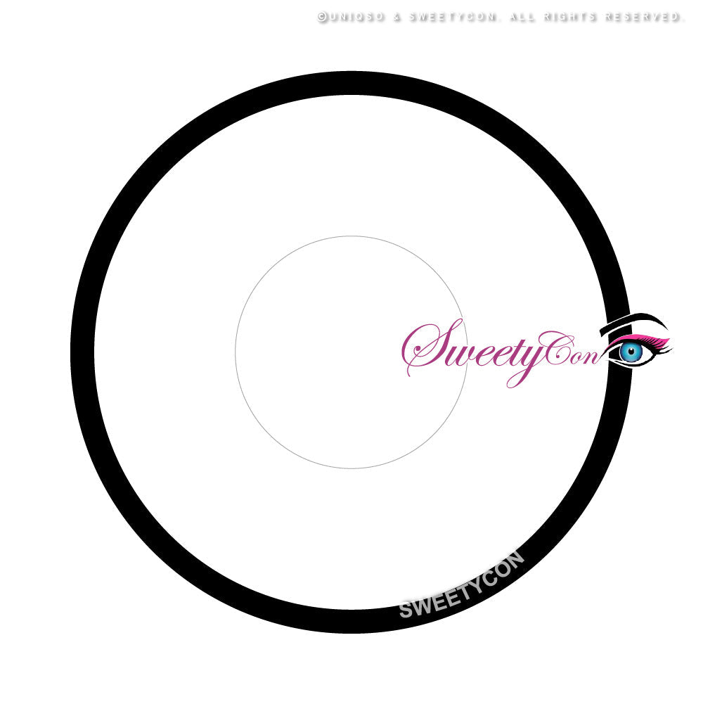 Sweety Crazy Corunus / White Zombie / Manson (1 lens/pack)-Crazy Contacts-UNIQSO UK