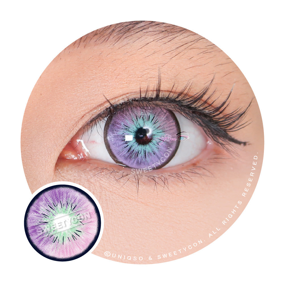 Sweety Crazy Cosmos (1 lens/pack)-Colored Contacts-UNIQSO UK