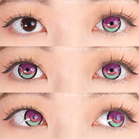 Sweety Crazy Cyber Violet V2 (1 lens/pack)-Colored Contacts-UNIQSO UK