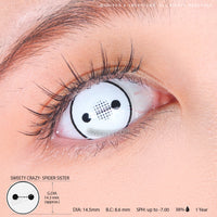 Sweety Crazy Demon Killer Spider Sister (1 lens/pack)-Crazy Contacts-UNIQSO UK