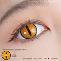 Sweety Crazy Gold Demon Eye / Cat Eye (1 lens/pack)-Crazy Contacts-UNIQSO UK