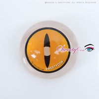 Sweety Crazy Gold Demon Eye / Cat Eye (1 lens/pack)-Crazy Contacts-UNIQSO UK