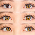 Sweety Crazy Gold Demon Eye / Cat Eye (New) (1 lens/pack)-Crazy Contacts-UNIQSO UK