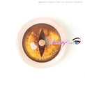 Sweety Crazy Gold Demon Eye / Cat Eye (New) (1 lens/pack)-Crazy Contacts-UNIQSO UK