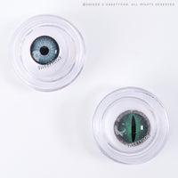 Sweety Crazy Gray Demon Eye / Cat Eye (New) (1 lens/pack)-Crazy Contacts-UNIQSO UK