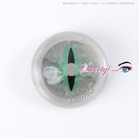 Sweety Crazy Gray Demon Eye / Cat Eye (New) (1 lens/pack)-Crazy Contacts-UNIQSO UK