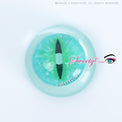 Sweety Crazy Green Demon Eye / Cat Eye (New) (1 lens/pack)-Crazy Contacts-UNIQSO UK