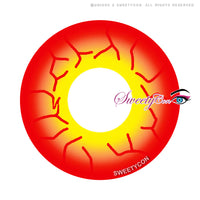 Sweety Crazy Inferno Vein (1 lens/pack)-Crazy Contacts-UNIQSO UK