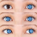 Sweety Crazy Interstellar Blue (1 lens/pack)-Colored Contacts-UNIQSO UK