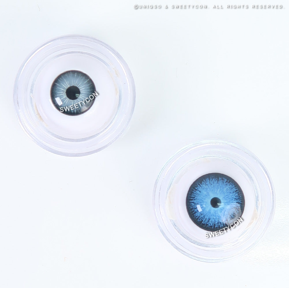 Sweety Crazy Interstellar Blue (1 lens/pack)-Colored Contacts-UNIQSO UK