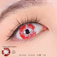 Sweety Crazy K-Zombie 4 (1 lens/pack)-Crazy Contacts-UNIQSO UK
