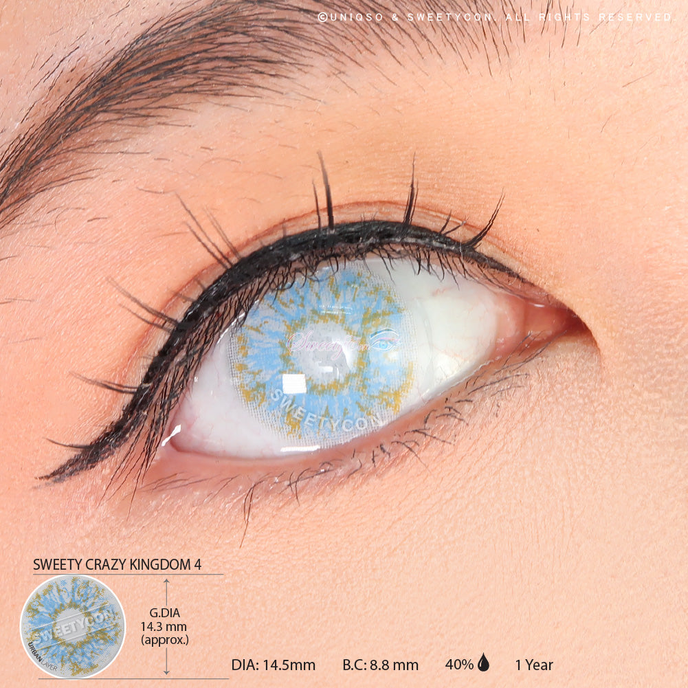 Sweety Crazy Kingdom 4 (1 lens/pack)-Crazy Contacts-UNIQSO UK