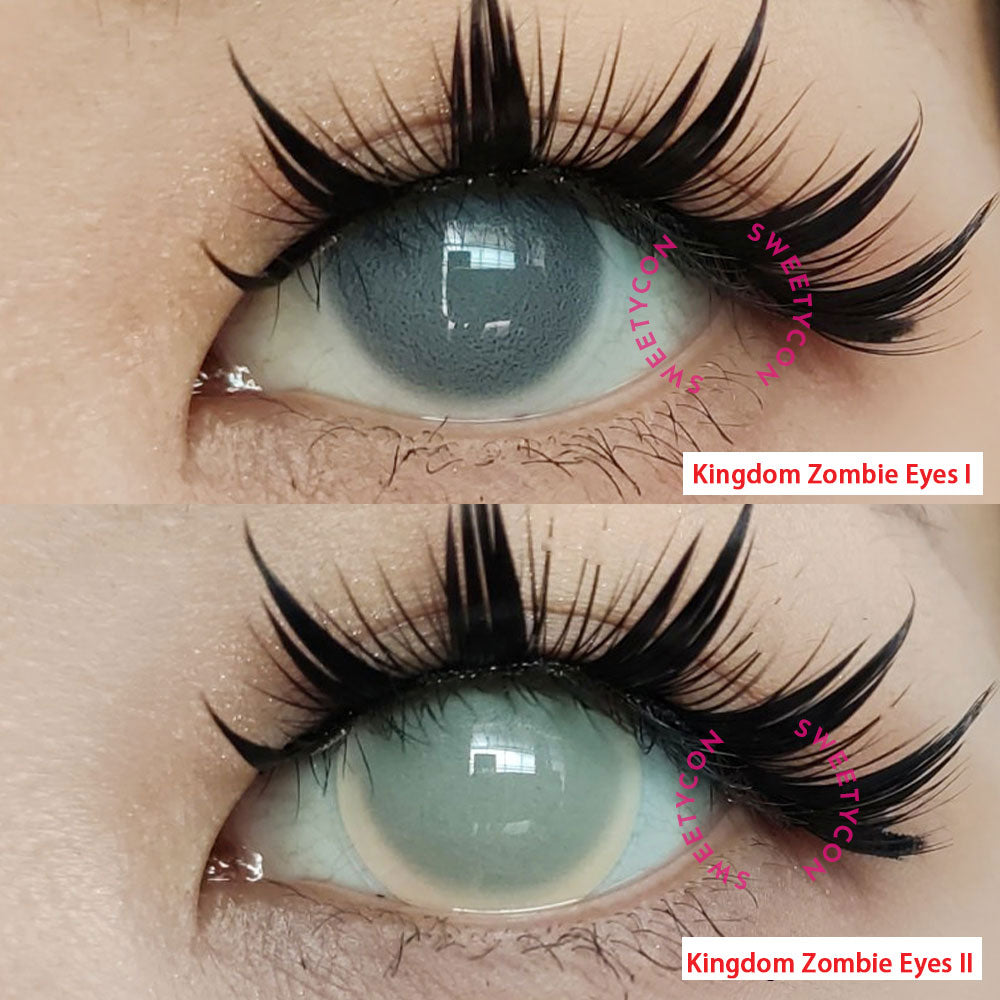 Sweety Crazy Kingdom - Zombie Eyes II (1 lens/pack)-Crazy Contacts-UNIQSO UK