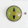 Sweety Crazy Lens Yellow Demon Eye Black Slit (1 lens/pack)-Colored Contacts-UNIQSO UK