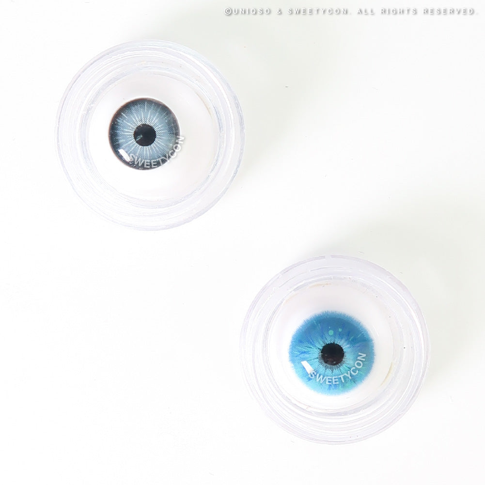 Sweety Crazy Lollipop Blue (1 lens/pack)-Colored Contacts-UNIQSO UK