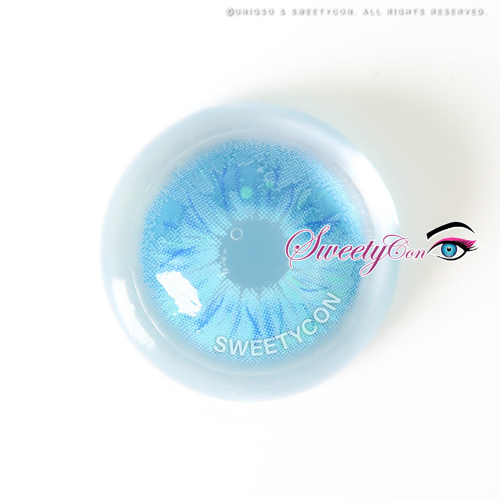 Sweety Crazy Lollipop Blue (1 lens/pack)-Colored Contacts-UNIQSO UK