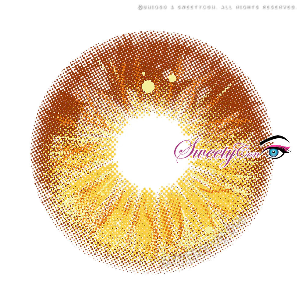 Sweety Crazy Lollipop Brown (1 lens/pack)-Colored Contacts-UNIQSO UK